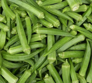 fresh okra - bhindi - lady finger from Kitche Hand Online